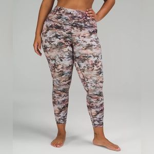 Lululemon Align Pant 25" high rise size 4, Future Utopia Multi